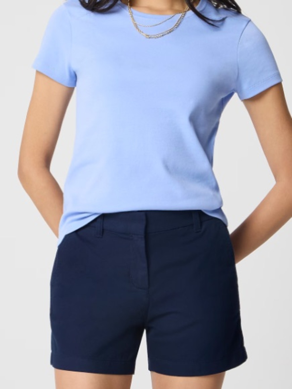 J crew 5" classic chino short